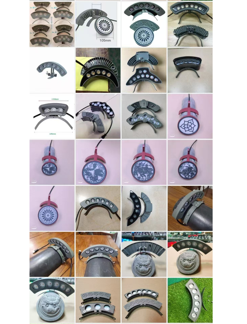 户外射灯 射树灯 小射灯 抱树灯 瓦楞灯