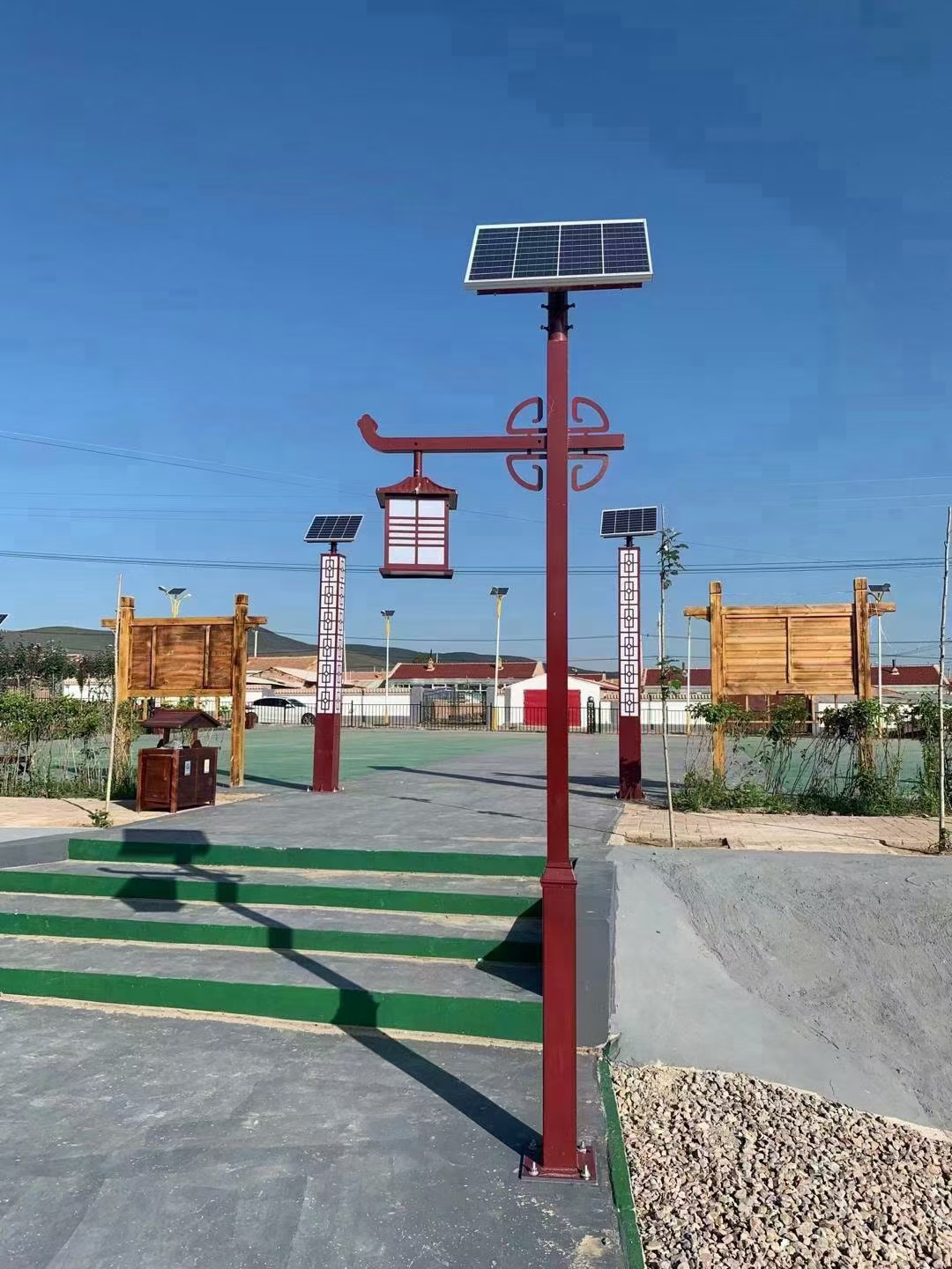 户外太阳能庭院灯，LED庭院灯，欧式户外太阳能庭院灯