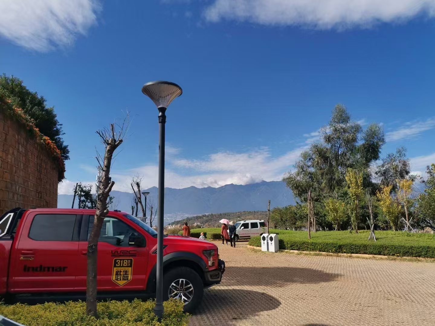 户外太阳能庭院灯，太阳能景观灯